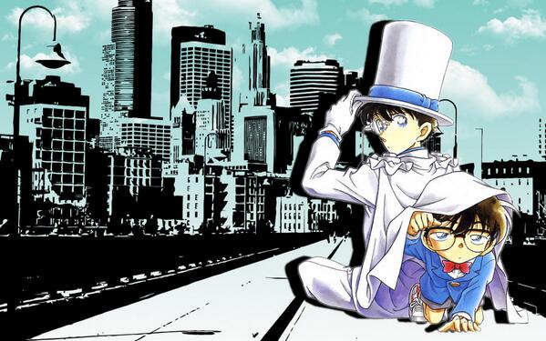 名探偵コナン カッコ可愛い画像集 Kaito Kid And Conan Wallpaper Http T Co Har7dssdoi コナン 怪盗キット イラスト Http T Co Etf3g4ldeh