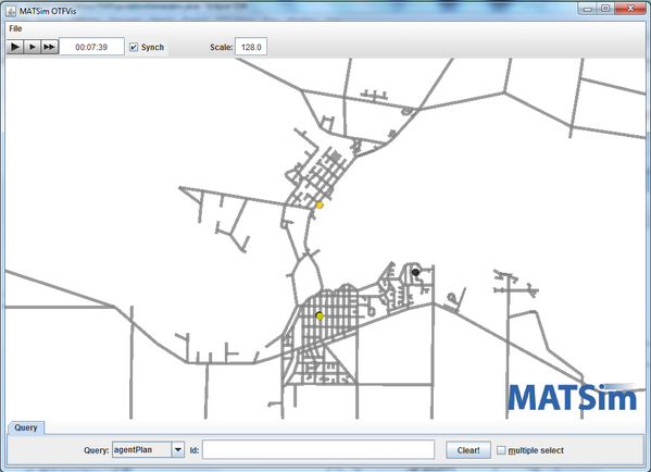 naronresearch's tweet image. Sneak peek of this arvo&apos;s project demo: simulating demand-responsive transportation in rural Vic with #matsim.