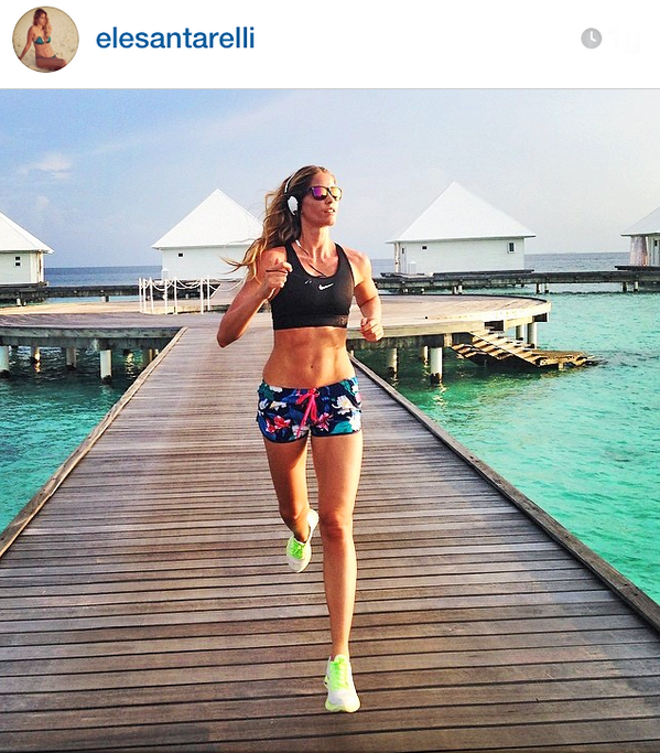 Sundek_official's tweet photo. #sundek Thanks to @elenasantarelli for this cool snap posted on Instagram with our new blue Hawaiian shorts! http://t.co/dAG40YtuDM