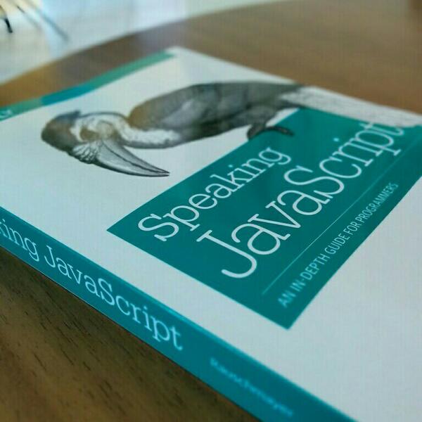 Technical books tend to get old quickly but <a href="/speakingjs/">Speaking JavaScript</a> is about fundamentals of JS, so worth a place on a bookshelf.