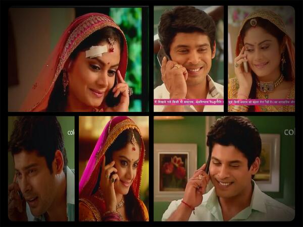 Siddians's tweet photo. “@Ppriya_:  @Siddians ansh phone convo from  #BalikaVadhu @ColorsTV http://t.co/Lsz1crCsxm” such a sweet scene :)
