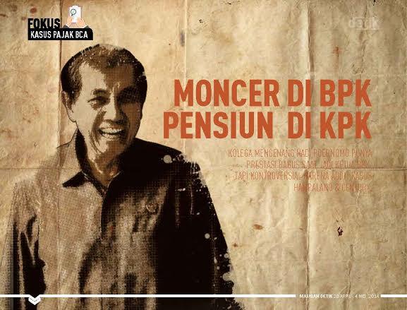 detikcom's tweet photo. Hadi Poernomo berkarir sebagai PNS pajak sejak usia 18 tahun. http://t.co/a3cZRzlQva via @majalah_detik http://t.co/4Ltp97zE0X