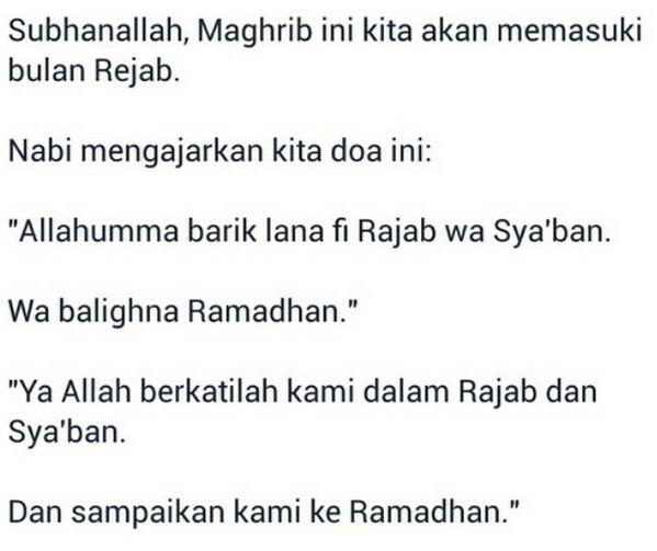 rejab - Twitter Search / Twitter