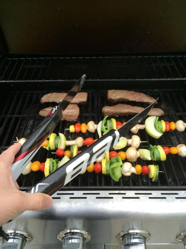 scottfhayes's tweet photo. @tnourie34 check out my new weapon #stickinthegrill http://t.co/wWUiW4l9hE