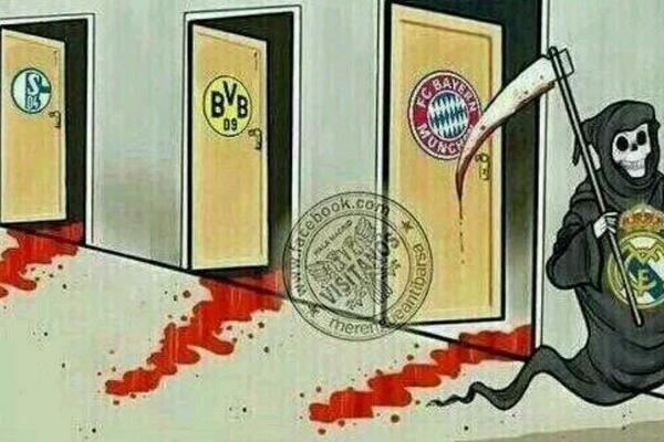 ActuFoot_'s tweet photo. Le Real Madrid, bourreau des clubs allemands ! http://t.co/096oxt709K
