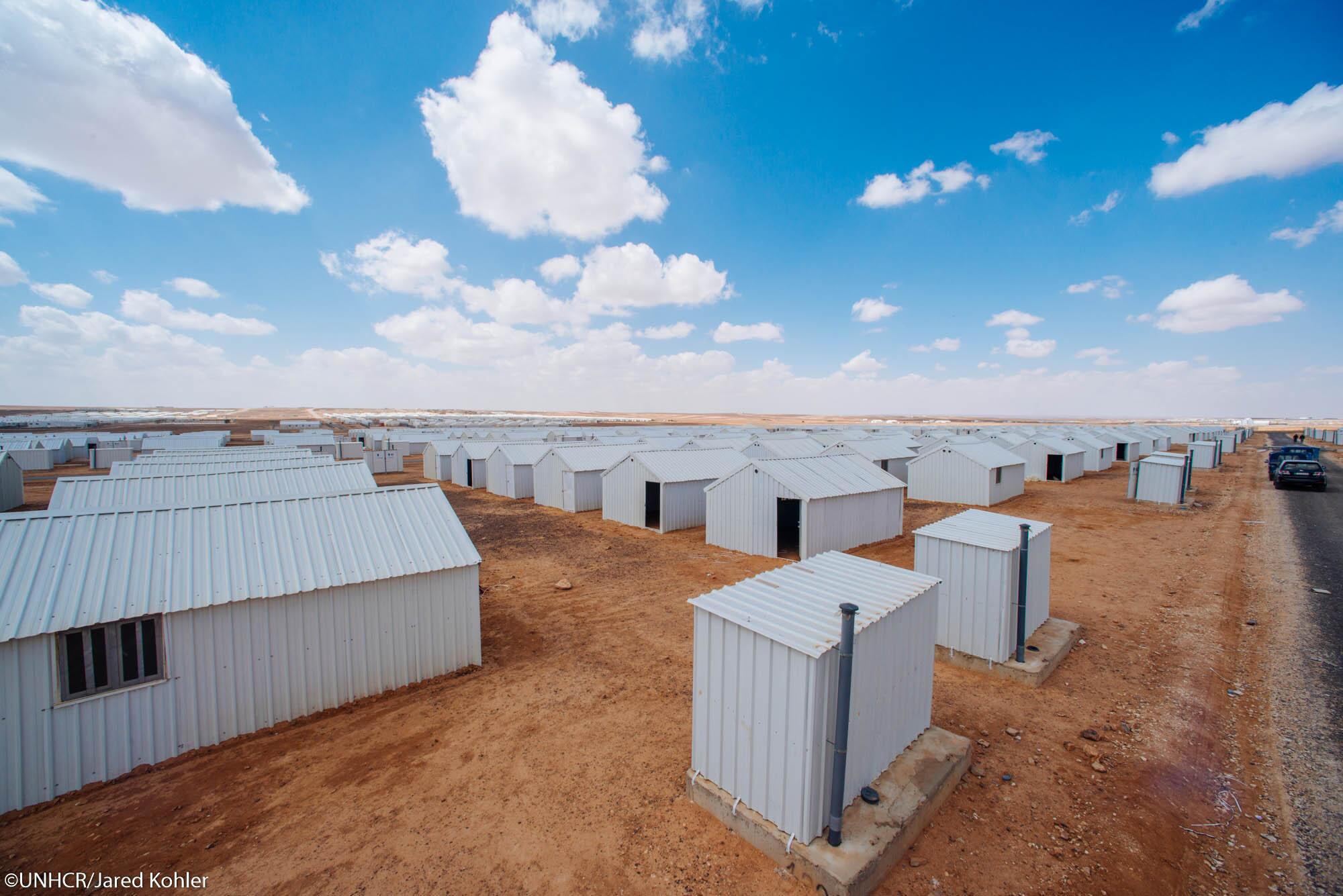 Syrian Refugee camp Azraq