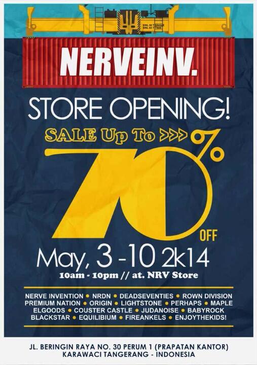 Ada apa di tanggal 3 - 10 may di <a href="/NRVstore/">NRVstore</a> ?? Check this out --->