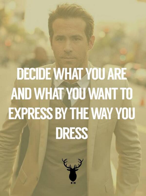offthecuffldn's tweet image. "Decide what you are and what you want to express by the way you dress." #MensFashion #style #London #quote