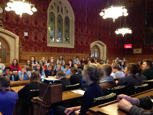 HarrowCutFilms's tweet image. #dayofaction has moved into the Houses of Parliament. Such a huge turn out of young people! @ASH_LDN  @KickashUK