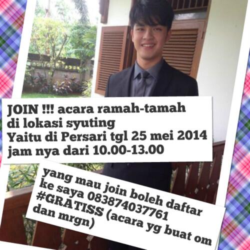 MorganousJKTIM's tweet photo. @Morganous_SMG1 infoin sayyy ramah tamah berbagi diusia 24 thn http://t.co/M2Fucy0mMf