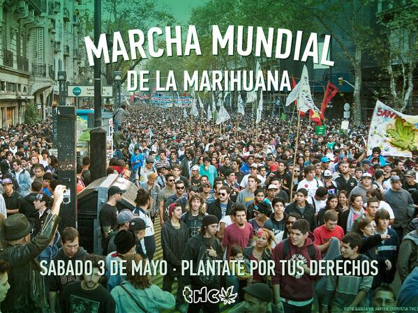 revistaTHC's tweet image. Marcha de la Marihuana - el SABADO 3 DE MAYO plantate por tus derechos - marchamarihuana.org #MarchaMarihuana