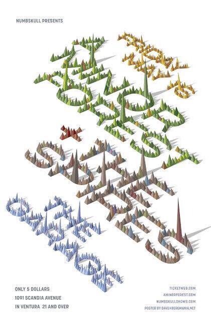 AMINORFOREST's tweet image. Killer poster for the Ventura AMF show!!