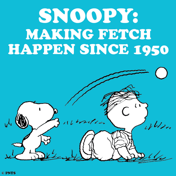 Snoopy's tweet photo. Snoopy: making fetch happen since 1950. 

#MeanGirls10thAnniversary #sofetch http://t.co/DITRVaqJgq