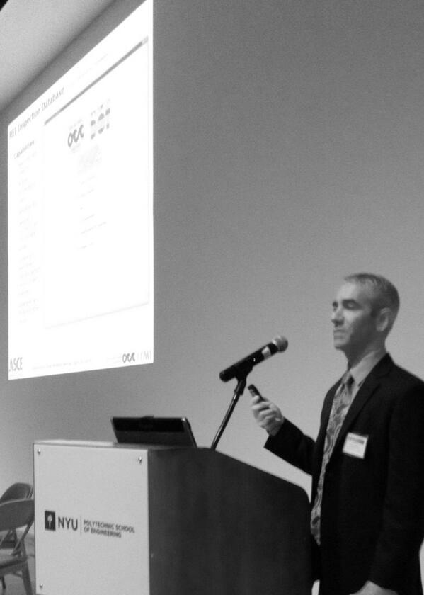 Scott Anastasio presents our challenges and solutions for OCC's REI work for NYCDOT. #MetInfrastructureSeminar2014