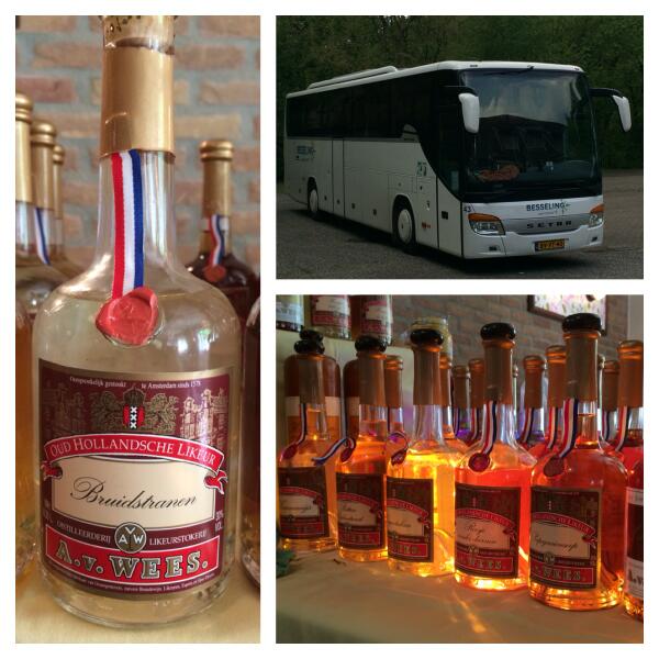 Vanmiddag een busgezelschap op bezoek gehad. Ze genoten van een heerlijk diner&amp;een oud-Hollandse Likeuren proeverij!