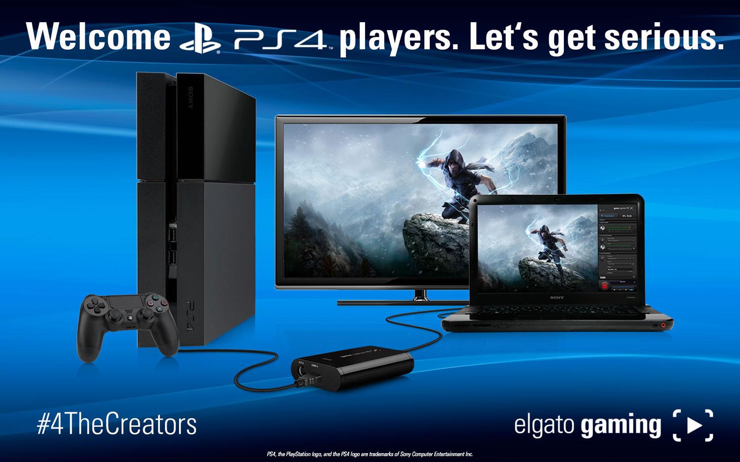 Elgato on Twitter: get serious: PS4 v1.70 is here! Capture stunning 1080p with Elgato Game Capture HD. RT! #4TheCreators http://t.co/IUQdiqKV5B" / Twitter