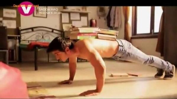 param_fc's tweet photo. Working out...in a different style...  #Randhir  http://t.co/4H2DFOoEVf