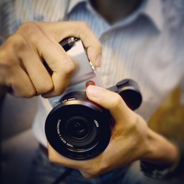 kinsonloo's tweet image. My first Leica is the Leica T.