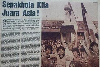 TimnasU191's tweet photo. Dulu Sepakbola kita Juara Asia,dulu Sepakbola kita Macannya Asia ( era 1960-an hingga 1980-an ). http://t.co/44rMfJrEeX