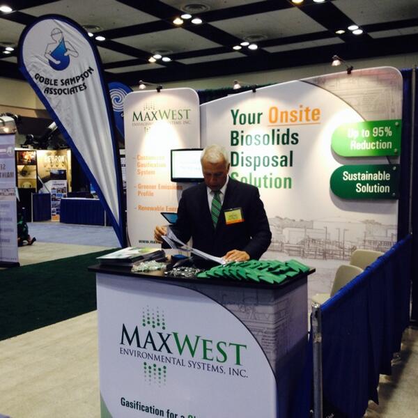Our CEO is also here! He's ready to answer your questions as well! #MaxWest #Biogasification