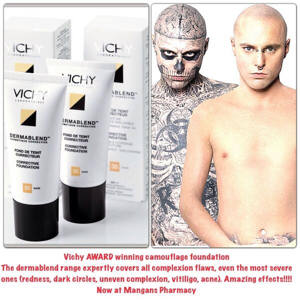 manganpharmacy's tweet image. Fantastic AWARD winning Vichy Dermablend #amazingcoverage