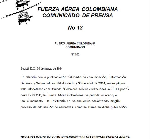 Fuerzas armadas de Colombia - Página 2 Bmf7XW1CIAAe-9E