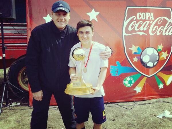 agustinbugatti's tweet photo. Recuerdo de la piedad campiones de la COPA COCA COLA http://t.co/JA9k1y4WZv