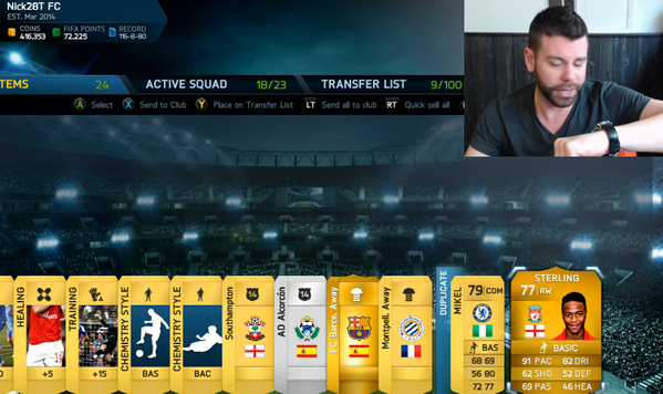 Nick28T's tweet photo. Just pulled him LIVE in front of 4,000 People and he isnt a TOTS... WTF @EASPORTSFIFA @RobHodson_ @ChuBoi http://t.co/e612xCZBmZ