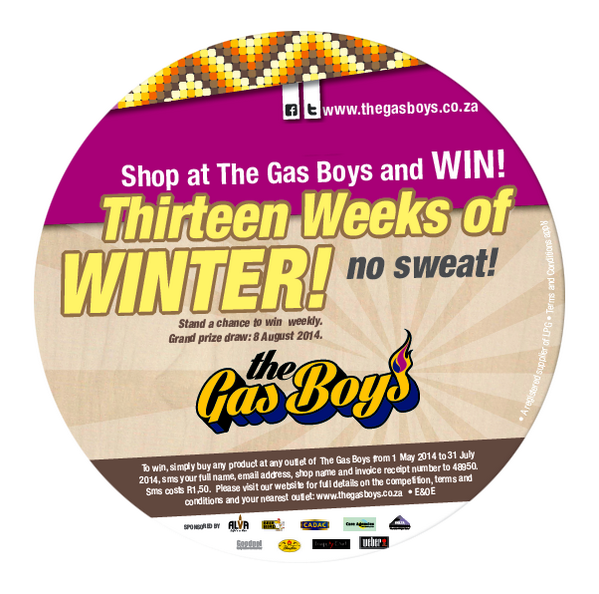 nosweatgas's tweet photo. Win a prize every week with @nosweatgas until end July! For Ts &amp; Cs, visit http://t.co/iF2bXSbEdw http://t.co/RxOVKi7eRM