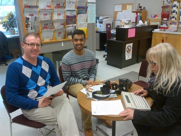 LakeheadSchools's tweet photo. Thanks to friends in the media who interviewed Churchill IB Student Ankur Shahi #QuARMs #LPStb #tbay @ChurchillSac http://t.co/19peAH49Mg