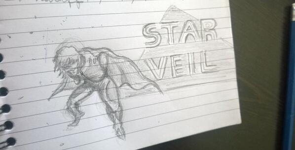 ritesh_404's tweet image. When in dull meeting. Doodle a #StarVeil fanart @DaveRapoza