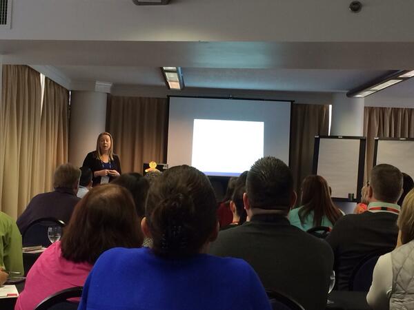 kristancotham's tweet photo. Great job by @JetBlue discussing IROPS reacomm best practices. Lots of great dialogue! #sabreasconf @SabreAS http://t.co/NnY3k9WYdH