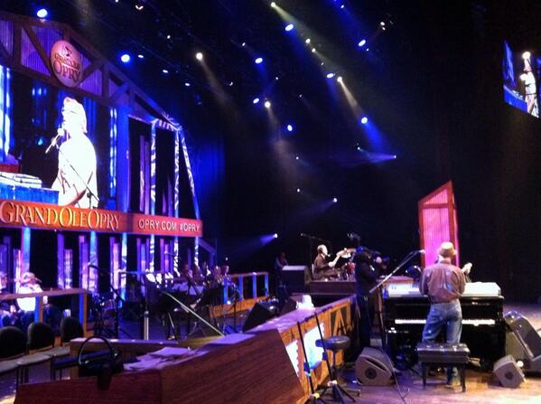 philvassar's tweet image. Is it too soon to use a picture from last night at the @Opry for #throwbackthursday? #StillLearningTwitter