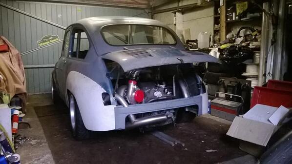 GrayBoth's tweet image. Love a little Fiat @OliviaGauch  my mates 600 project #bitquick #turbopower #500bhp