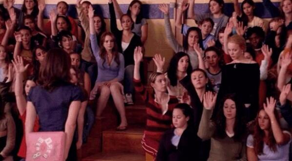 ItsFrozen2's tweet image. rt if you've been personally victimized by Regina George #10YearsOfMeanGirls