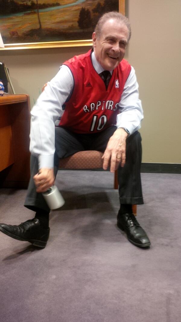 norm's tweet photo. @Raptors #spritefanphoto #RTZ http://t.co/3Q6wEjTYNg