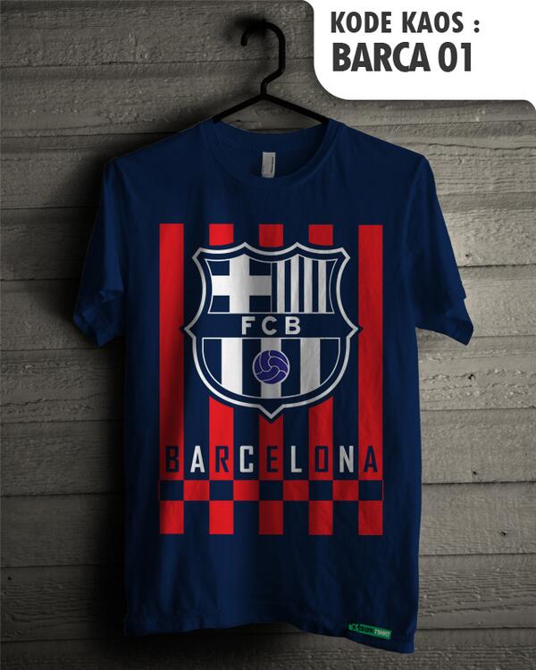 wbtdistro's tweet photo. BARCA 01 | Rp. 95.000 (free ongkir) mau pesan? ketik [nama#kodekaos#size#kota] sms/wa ke 0815-1307-8551 | http://t.co/YYOafJsYat