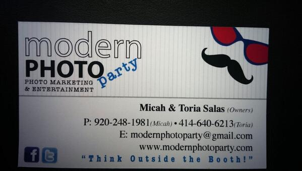 Business cards hot off the press #thinkoutsidethebooth #networkinginstyle