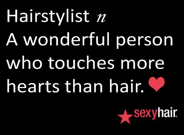 And that's why we love you all! Happy #HairstylistAppreciation Day!