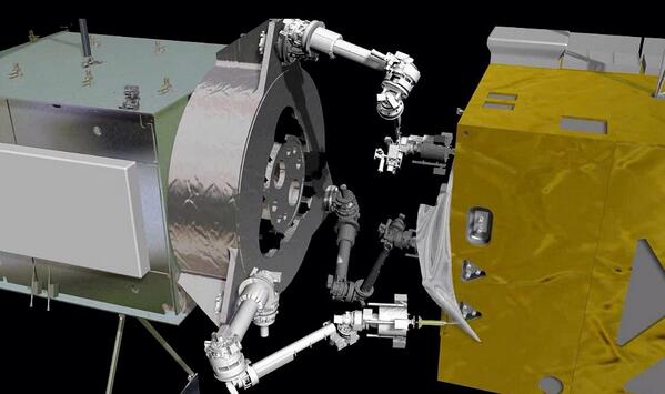 NASA's tweet photo. Groundbreaking technology may add years to Earth orbiting satellites: http://t.co/FGTOOcZdrr http://t.co/GweOVWxcH0