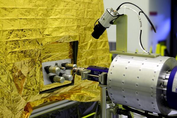 NASA's tweet photo. Groundbreaking technology may add years to Earth orbiting satellites: http://t.co/FGTOOcZdrr http://t.co/GweOVWxcH0