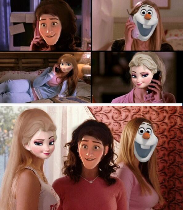 ItsFrozen2's tweet image. on Wednesdays we wear pink #MeanGirls10thAnniversary