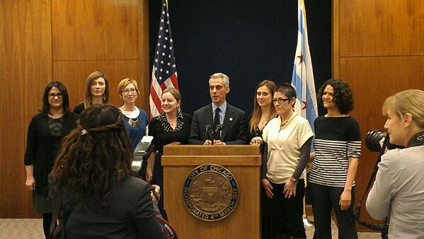 1871tech's tweet photo. #1871Flashback Ladies Who Launch w/ @ChicagosMayor @_PrettyQuick_ @QViewEngage @cheekyerica @letsplayplease http://t.co/Fot7AdcFLG