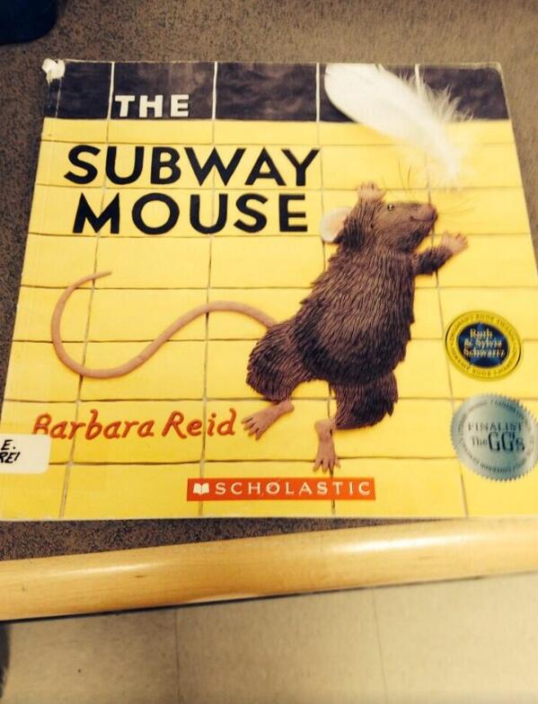 SubwayMouse's tweet photo. My fav book 😏 http://t.co/Vi0RQLLTl2