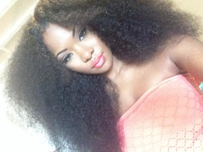 One of my looks was an Afro .. I rocked it out 😜 http://t.co/X1EEf6mzvA<a href="/tag/badblackgirls"class="tags"><span>#badblackgirls</span></a>