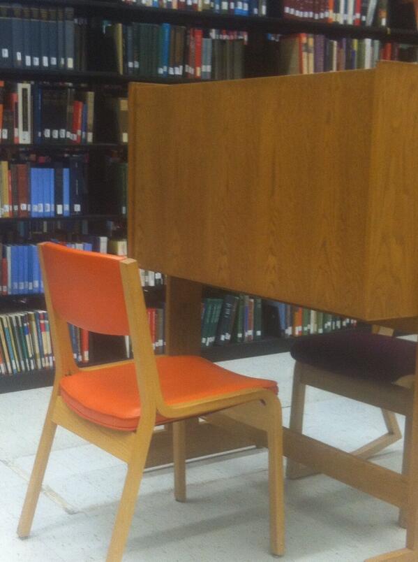 ClassicConn's tweet image. The Conn way to add more individual study spaces in the library