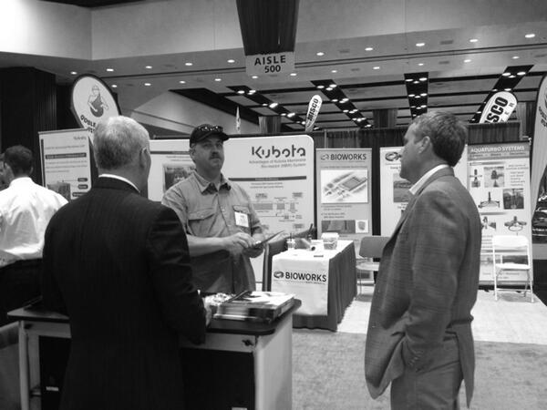 Conversations are steady at the #MaxWest booth! Please stop by!