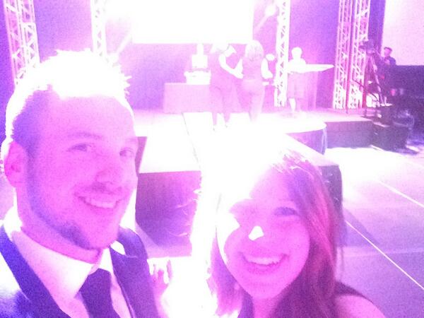 billy_stahl's tweet photo. Congrats to Nancy #redcarpetwinner #smcl2x Christine photo bombed us! http://t.co/D8EYfv1i1T