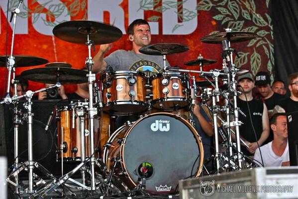 It was Matt Greiner, of August Burns Red.