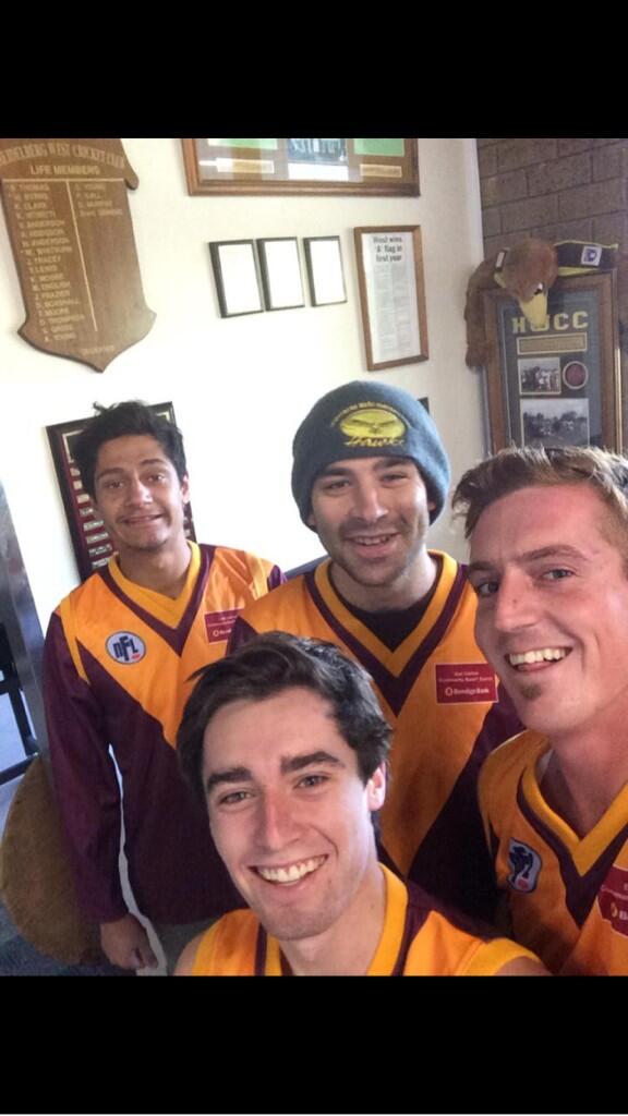 Jmacmclean's tweet photo. Back too the future for the westies.... Hopefully make it 2 in a row http://t.co/aPBFewgpnr